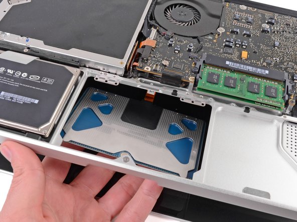 MacBook Unibody Model A1278 Trackpad Replacement: step 12, image 1 of 1
