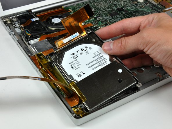 PowerBook G4 Aluminum 17" 1.67 GHz (High-Res) Sound Card Replacement: step 13, image 2 of 2