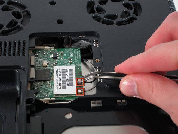 HP Pavilion zd8000 Switch Cover Replacement: step 4, image 1 of 2
