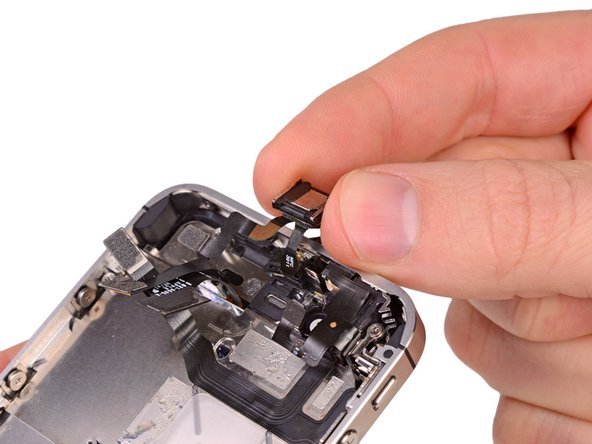 iPhone 4S Power and Sensor Cable Replacement: step 32, image 1 of 3