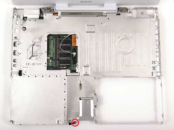 iBook G4 14" 933 MHz-1.33 GHz Sleep Light Replacement: step 33, image 1 of 1