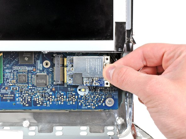 iMac Intel 24" EMC 2111 AirPort Board Replacement: step 12, image 1 of 1
