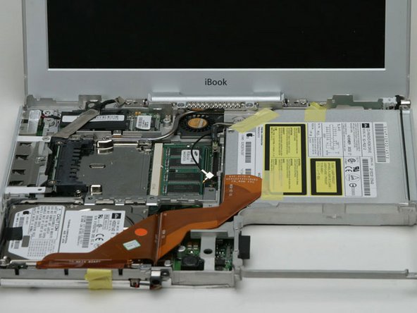iBook G3 12" Clutch Hinges Replacement: step 38, image 1 of 1
