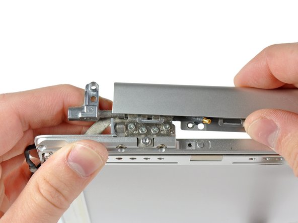 PowerBook G4 Aluminum 15" 1.67 GHz Display Data Cable Replacement: step 30, image 2 of 2