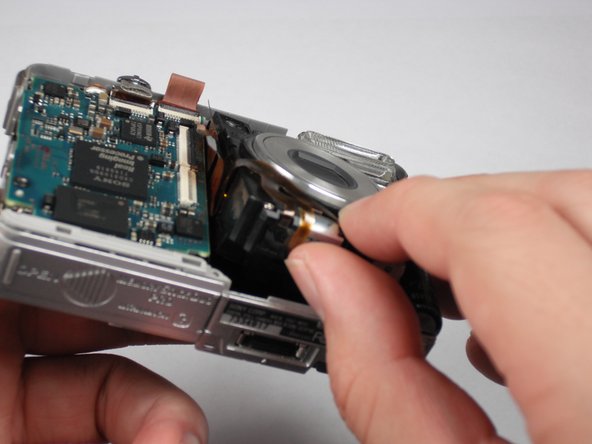 Sony Cyber-shot DSC-W55 Motherboard - Second Half Replacement: step 10, image 1 of 2