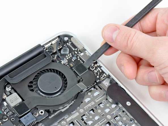 MacBook Air 11" Late 2010 Left Speaker Replacement: step 6, image 1 of 1