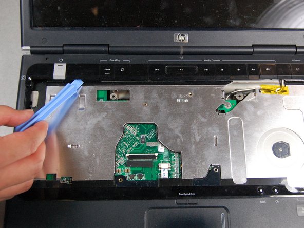 HP Pavilion dv1000 Back Cover Replacement: step 19, image 2 of 2