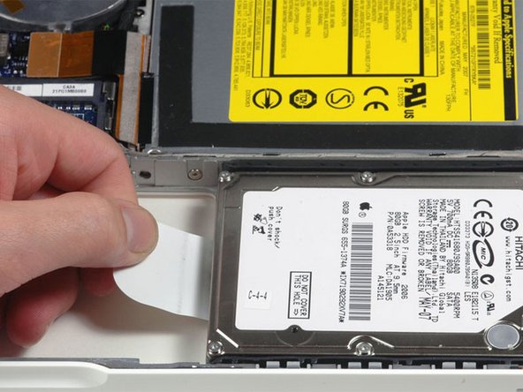 MacBook Core 2 Duo Hard Drive Connector Replacement: step 13, image 1 of 1
