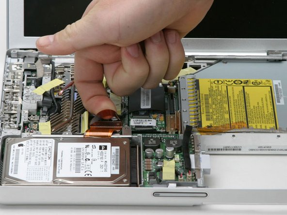 PowerBook G4 Aluminum 12" 867 MHz Antenna Board and Cables Replacement: step 24, image 1 of 1