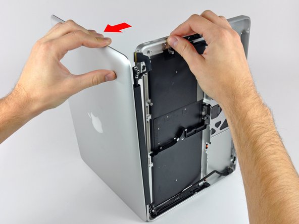 MacBook Pro 13" Unibody Mid 2010 Front Display Glass Replacement: step 14, image 2 of 2