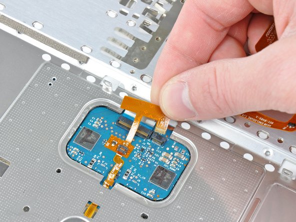 MacBook Core Duo Upper Case Cable Replacement: step 17, image 1 of 1