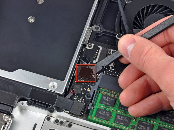 MacBook Pro 15" Unibody 2.53 GHz Mid 2009 Optical Drive Replacement: step 13, image 1 of 1