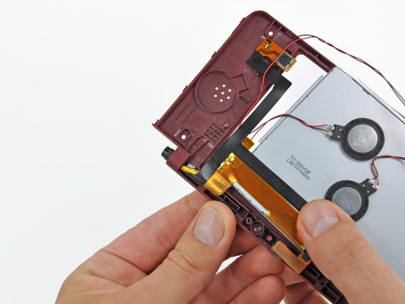 Nintendo DSi XL Camera Ribbon Replacement: step 42, image 1 of 2