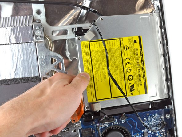 iMac Intel 20" EMC 2105 and 2118 Optical Drive Replacement: step 22, image 2 of 2