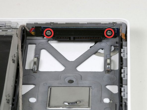 MacBook Core 2 Duo Hard Drive Connector Replacement: step 18, image 1 of 1