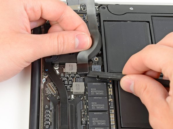 MacBook Air 11" Mid 2011 I/O Board Cable Replacement: step 5, image 1 of 2