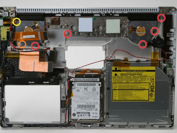 PowerBook G4 Aluminum 15" 1-1.5 GHz RJ-11 Board Replacement: step 45, image 1 of 1