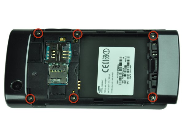 Samsung Captivate Speaker Replacement: step 5, image 1 of 1