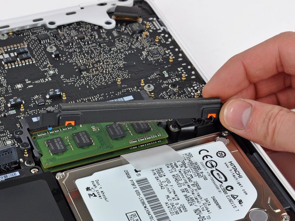 MacBook Unibody Model A1342 Hard Drive Replacement: step 5, image 1 of 1