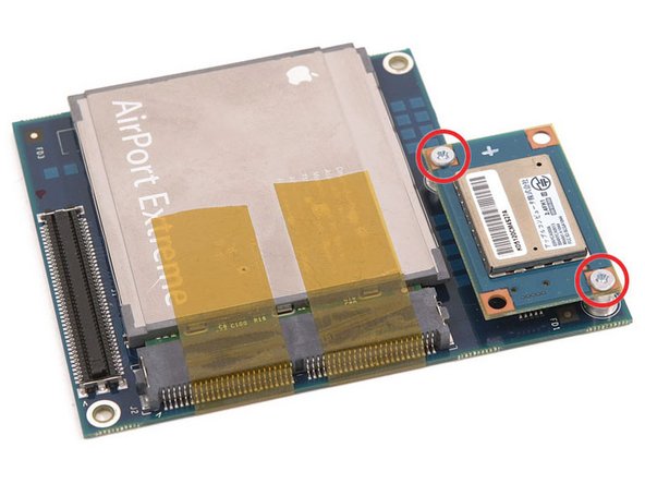 Mac mini (PowerPC) Wireless Interface Board Replacement: step 12, image 1 of 1