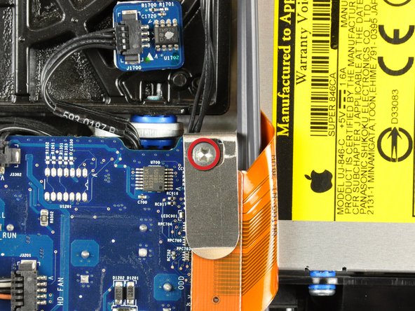 iMac G5 17" Model A1144 Optical Drive Replacement: step 16, image 1 of 2