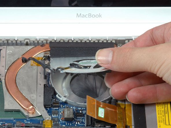 MacBook Core Duo Fan Replacement: step 20, image 1 of 1