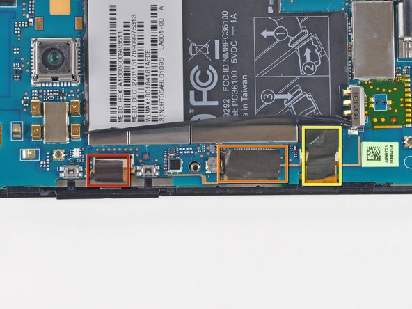 HTC Evo 4G Front Panel Replacement: step 14, image 1 of 1