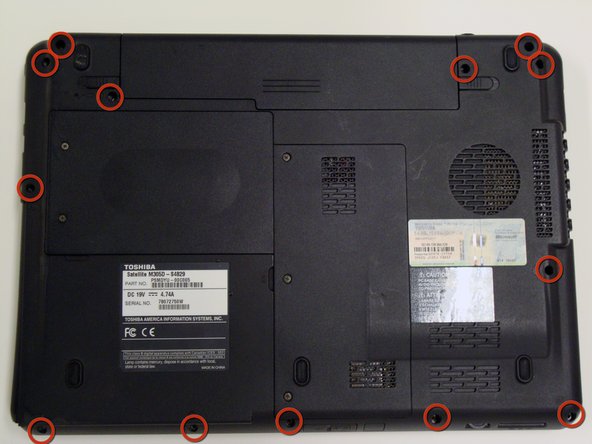 Toshiba Satellite M305D-S4829 Fan Replacement: step 14, image 1 of 1