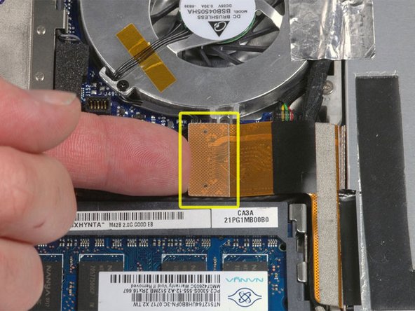 MacBook Core 2 Duo Fan Replacement: step 13, image 1 of 1