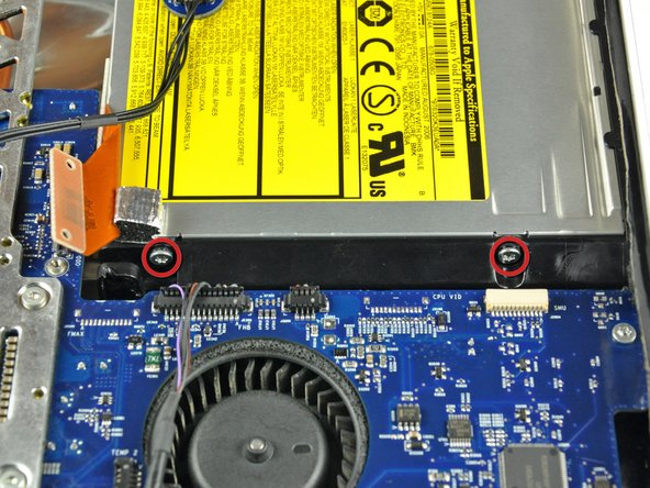 iMac G5 20" Model A1145 Optical Drive Replacement: step 23, image 1 of 1