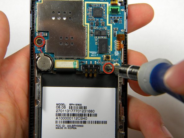 Samsung Instinct LCD screen Replacement: step 10, image 1 of 1