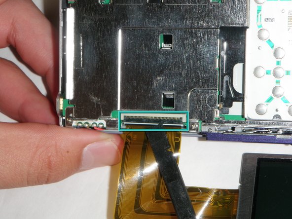 Sanyo VPC S1275 LCD Screen Replacement: step 9, image 1 of 1