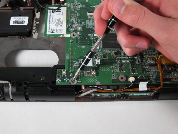 HP Pavilion zd8000 Base Fans Replacement: step 35, image 2 of 2