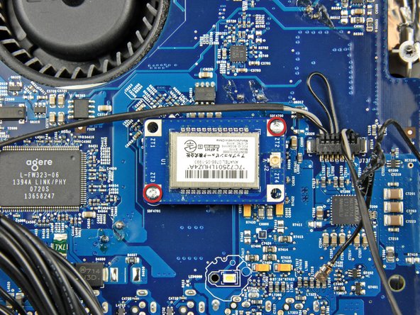 iMac Intel 20" EMC 2105 and 2118 Bluetooth Board Replacement: step 19, image 1 of 2