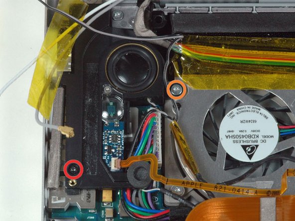 MacBook Pro 15" Core Duo Model A1150 Speakers Replacement: step 24, image 1 of 1