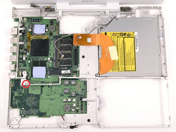 iBook G4 14" 933 MHz-1.33 GHz Logic Board Replacement: step 54, image 1 of 1
