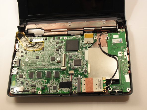 Acer Aspire One ZG5 Hard Drive Replacement: step 18, image 2 of 2