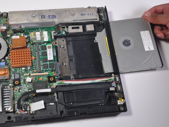 HP Compaq NC6120 CD Drive Replacement: step 16, image 1 of 1