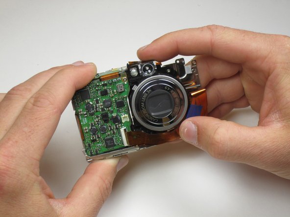 Canon Powershot SD550 Zoom Lens Assembly Replacement: step 20, image 1 of 2