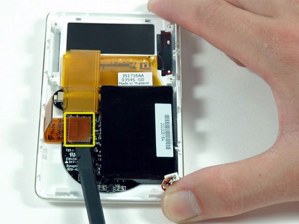 iPod 3rd Generation Touch Wheel Cable Replacement: step 13, image 1 of 1