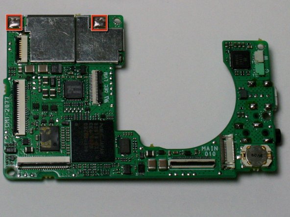 Canon PowerShot S400 Battery Replacement: step 20, image 1 of 1