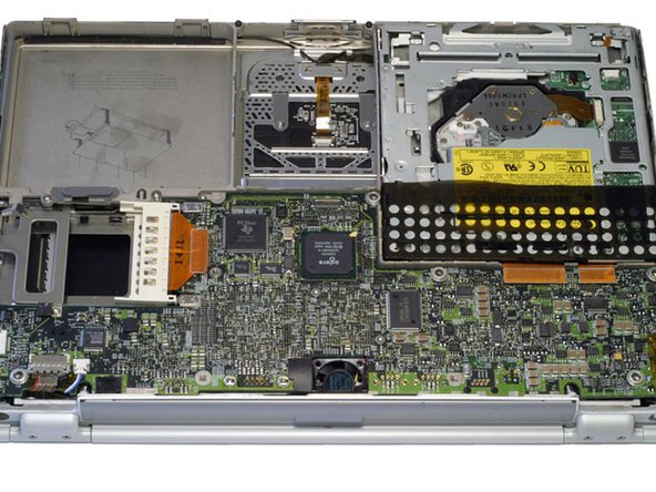 PowerBook G4 Titanium Mercury Logic Board Replacement: step 12, image 1 of 1
