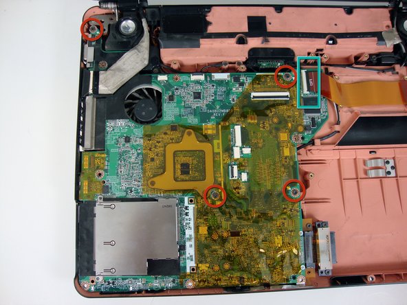 Toshiba Satellite M305D-S4829 Motherboard Removal: step 20, image 1 of 1