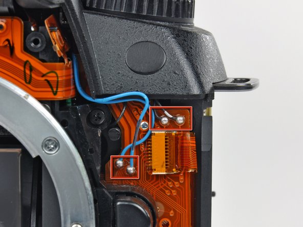 Nikon D70 Strap Loops Replacement: step 23, image 1 of 1