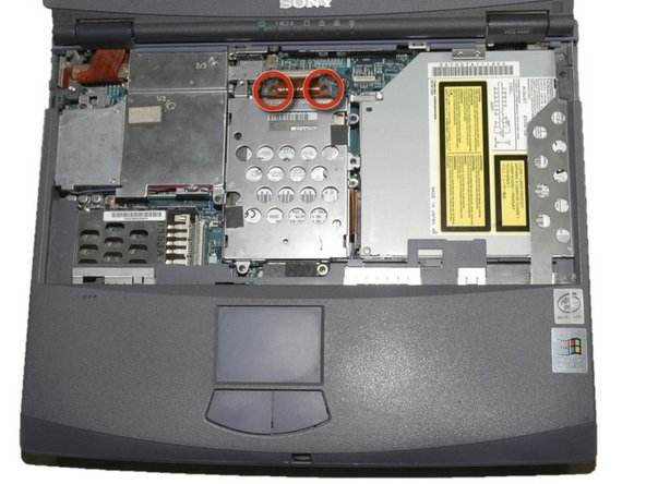 Sony VAIO PCG-933A Thermal Paste Replacement: step 8, image 1 of 2