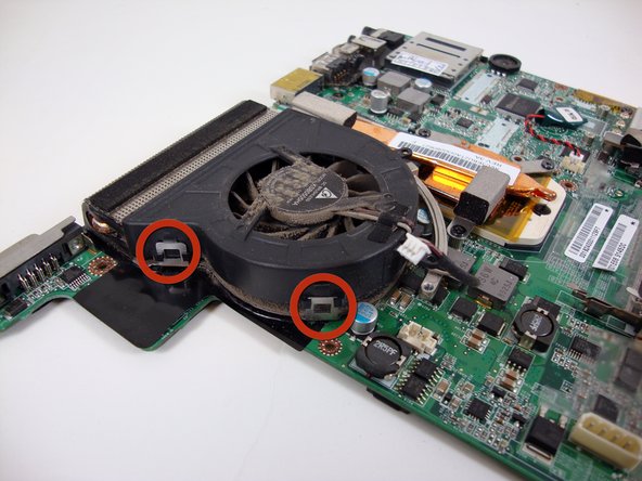 Toshiba Satellite M305D-S4829 Fan Replacement: step 27, image 1 of 3