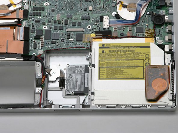 PowerBook G4 Aluminum 15" 1-1.5 GHz Modem Replacement: step 20, image 1 of 1