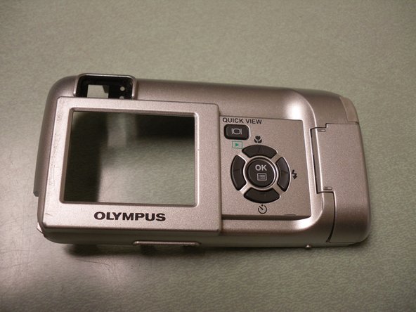 Olympus Camedia D560 Rear Panel Control Buttons Replacement: step 4, image 1 of 3