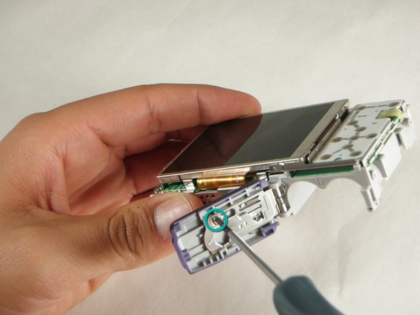 Sanyo VPC S1275 LCD Screen Replacement: step 7, image 1 of 1