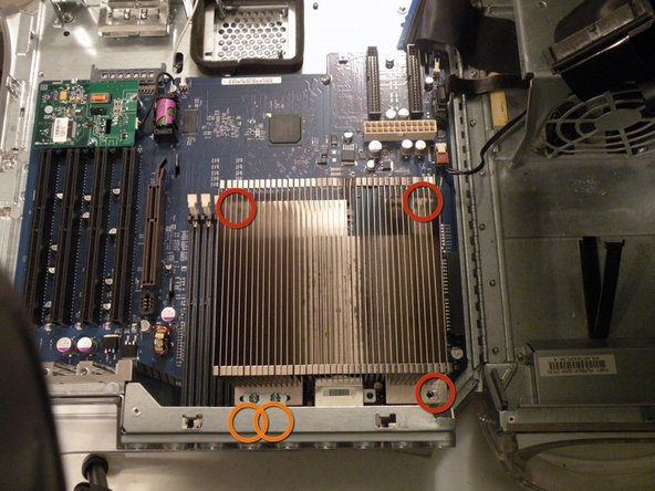 Power Mac G4 MDD CPU Heatsink Replacement: step 4, image 1 of 1